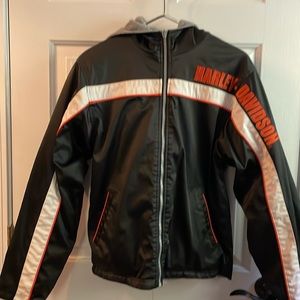 youth harley-davidson reversible jacket